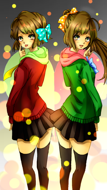 【塗らせて頂いた】✩twin sisters✩