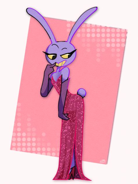 Jaxxicca Rabbit (Jax + Jessica Rabbit)