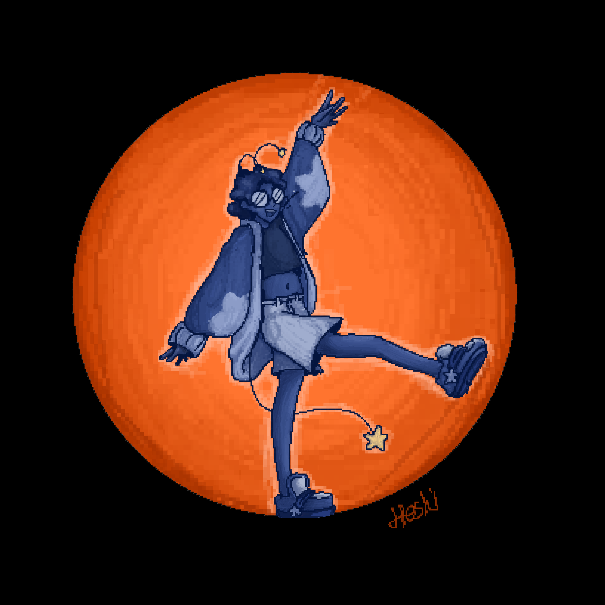 Silly guy - ibisPaint