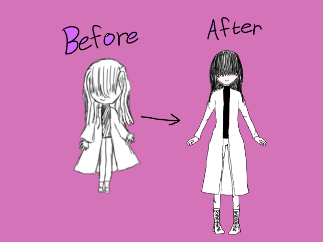 調合理花のBefore＆After