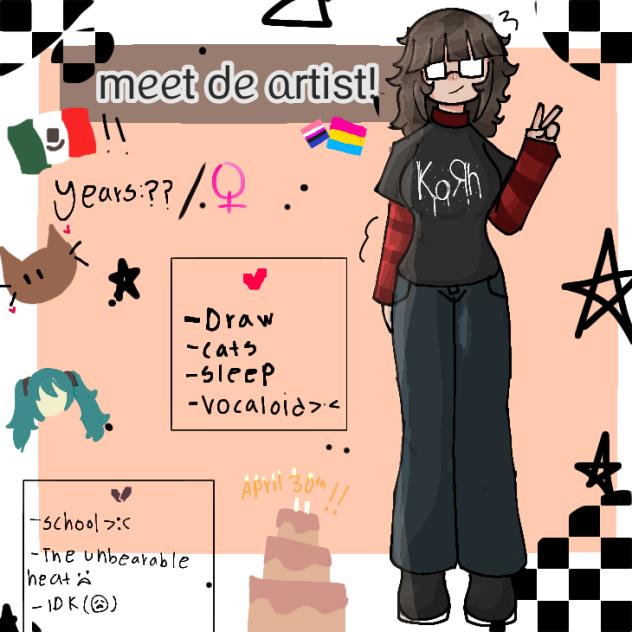 MEET THE ARTIST!! 🌸🌸