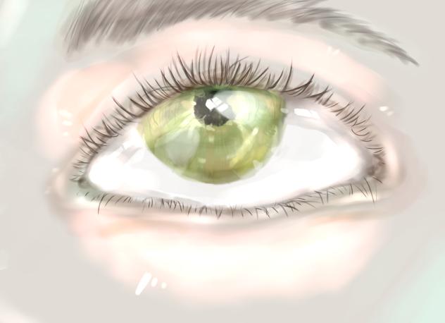 Eyes Made of Diamonds - ibisPaint