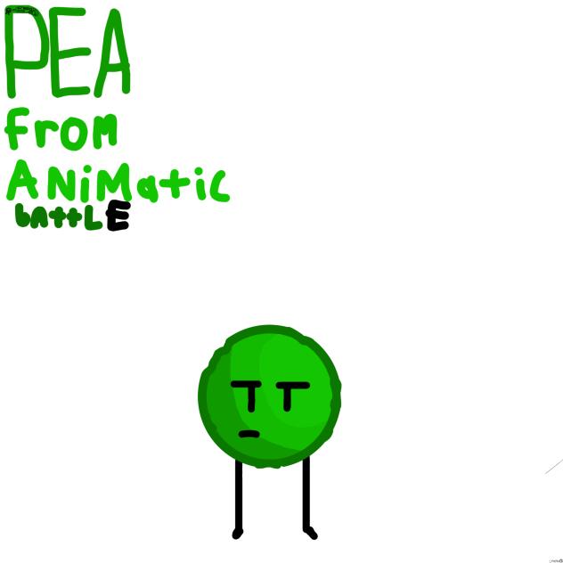 Pea from Animatic Battle