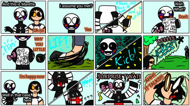 This-- is why I hate you. FNaF fan comic