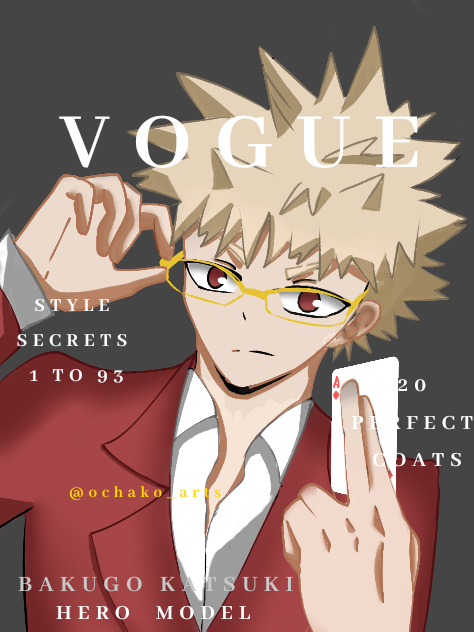 [ VOGUE ] B A K U G O   K A T S U K I