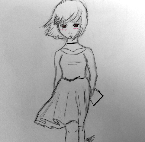 walking in the wind - ibisPaint