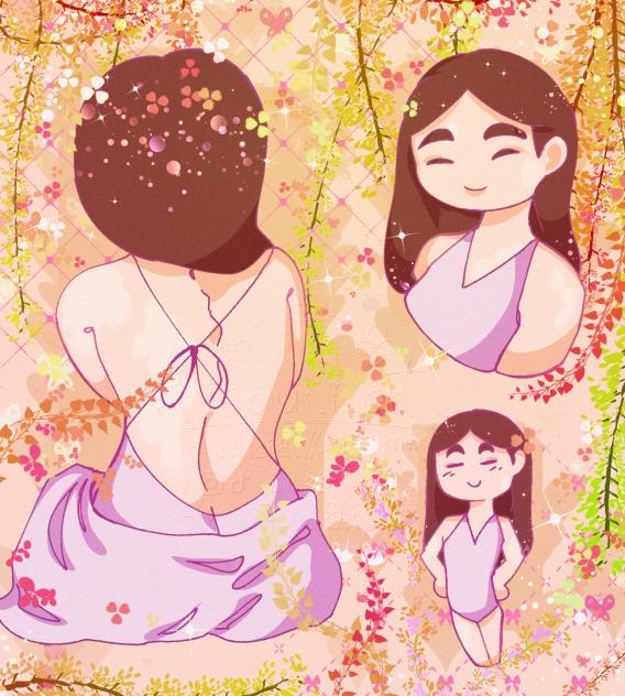 🍂SCOLIOSIS + VITILIGO + WIDE SHOULDER💭