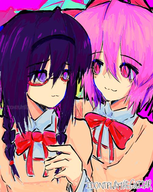 madoka and homura
