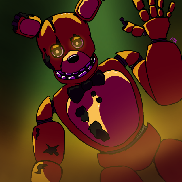 Withered Bonnie-William afton