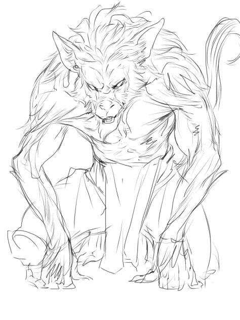 ばけもん Ibispaint