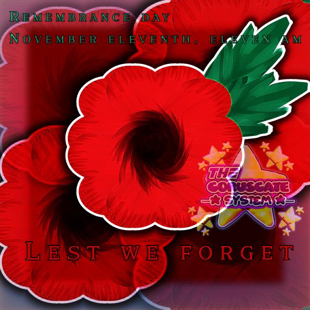 Lest we forget