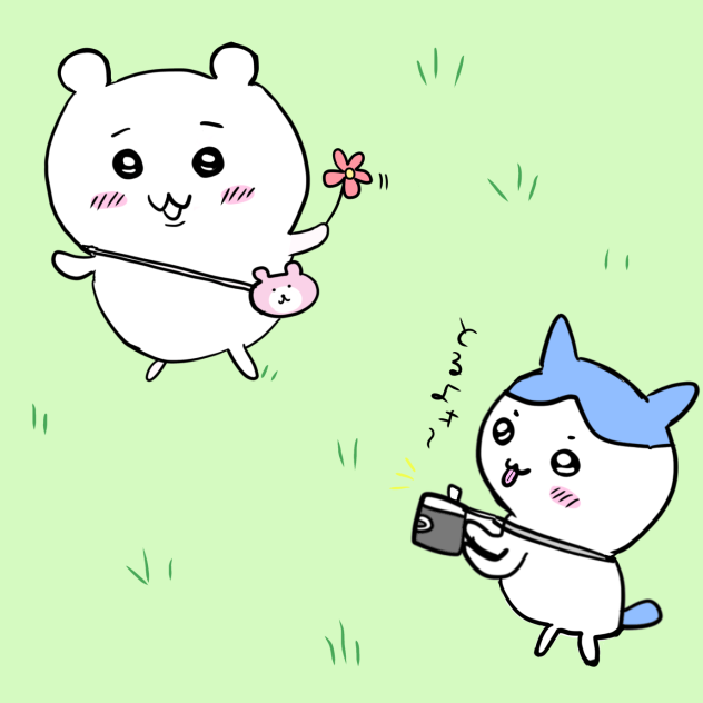 ちいかわ　ハチワレ　撮影