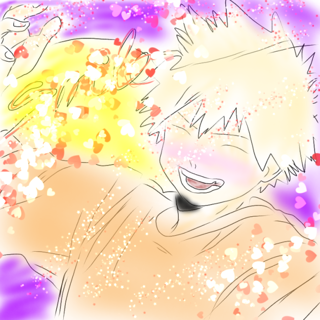 Sweet bakugou smile
