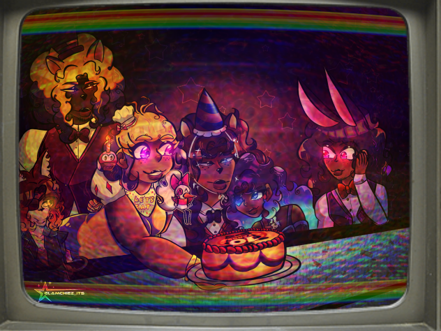 Fnaf 10th year anniversary v1