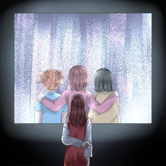 Memories in a screen