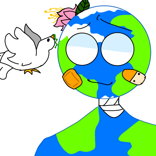 Earth in peace time