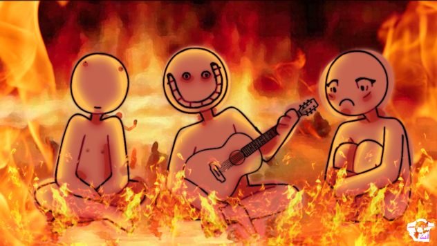 Happy in hell - ibisPaint
