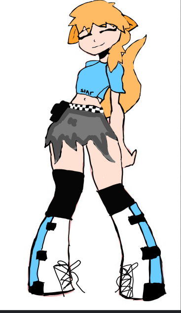 Super hero star - ibisPaint