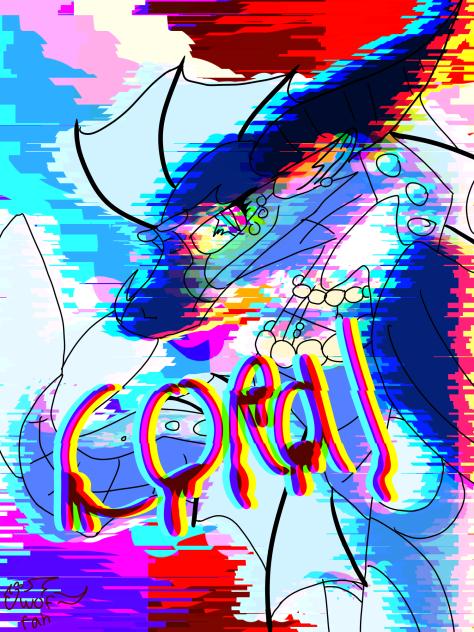 Coral phone backround 1