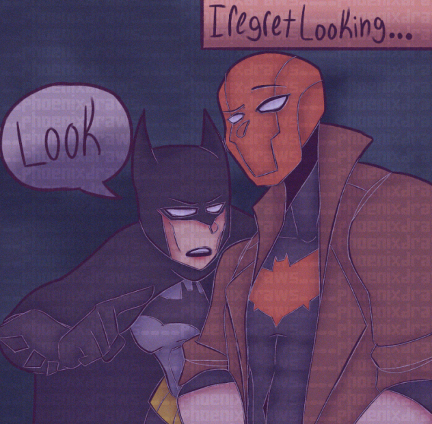 Bruce Wayne&Jason Todd (Batman&Red Hood)