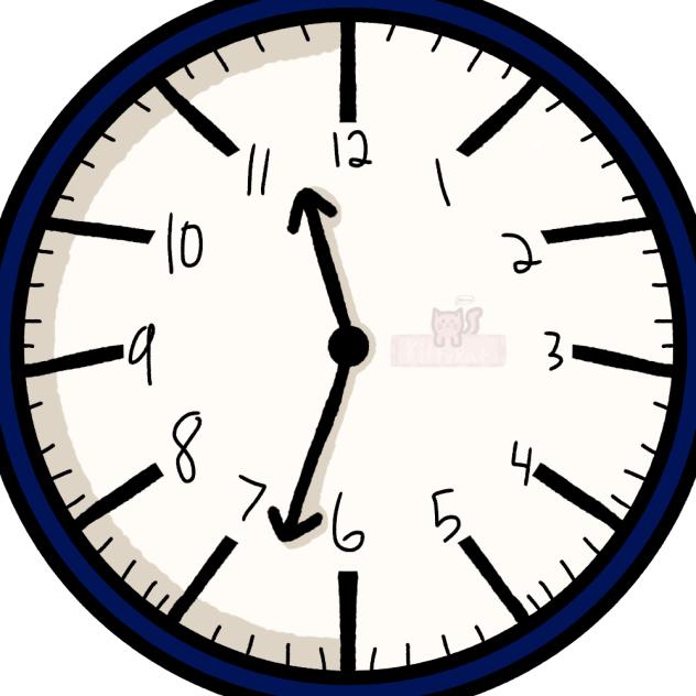 A clock, because why notʘ⁠‿⁠ʘ