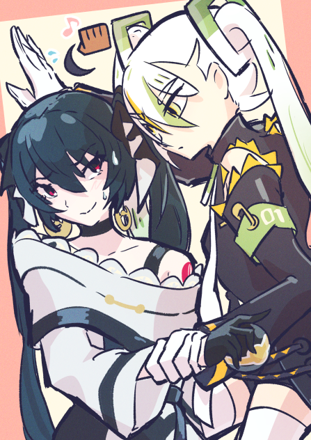 かくとうミクとあくミク