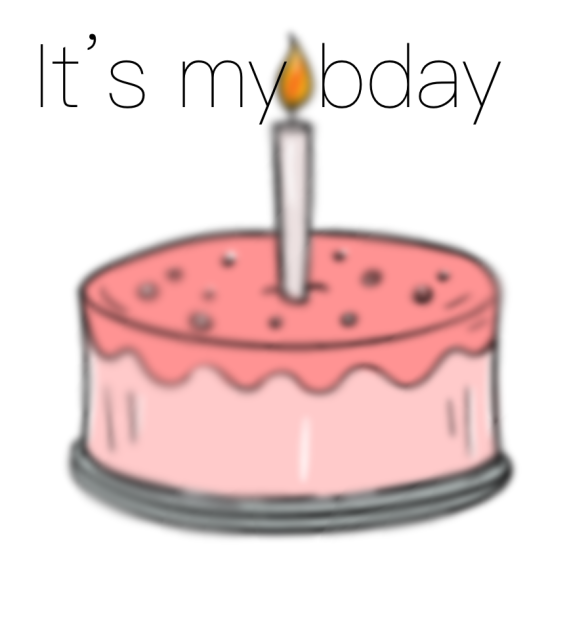 It’s my birthday