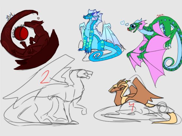 Uhhh dragons