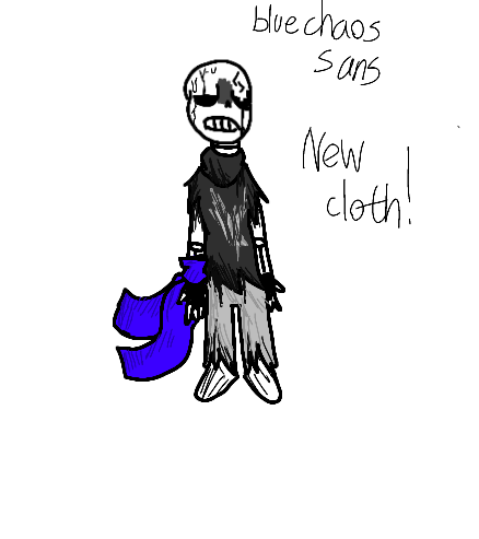 blue chaos sans new cloth