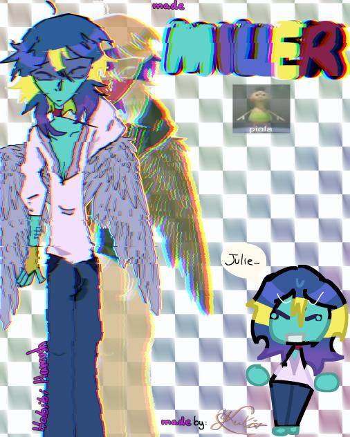 ꧁⭐🪽 • Miller Fanart! • 💙🫦꧂