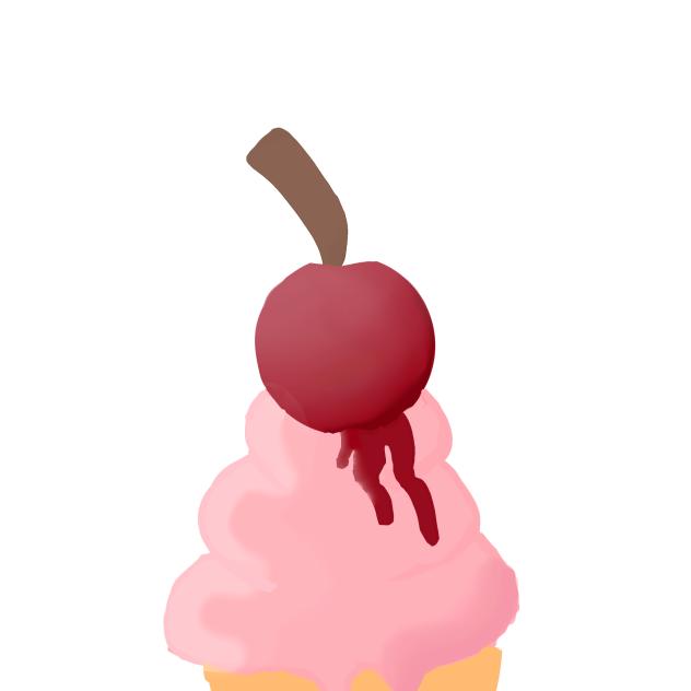free ice cream sticker 🍒