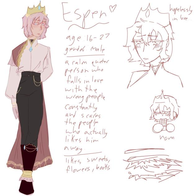 Espen, the prince for IceLover - ibisPaint