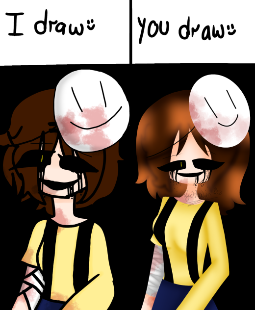 I draw you draw with Lovely_Ev