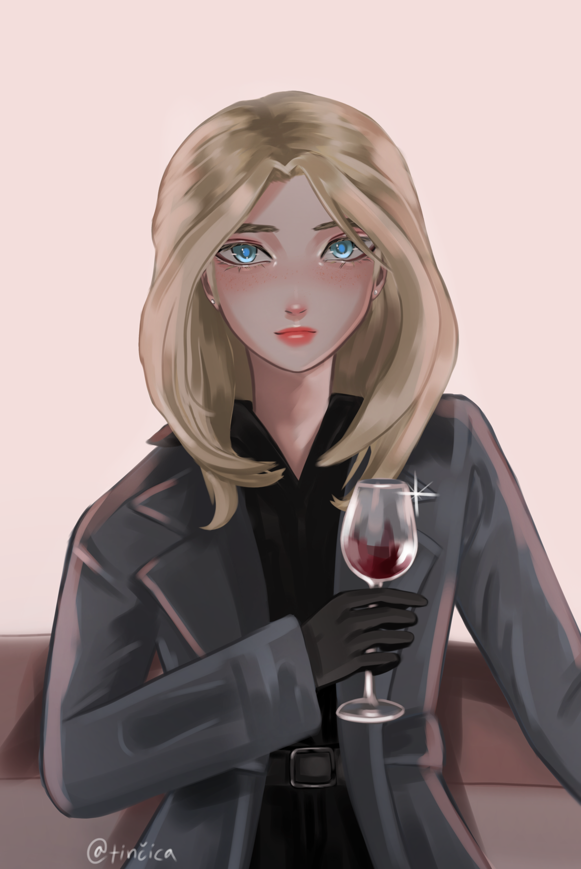 Just a blonde guy - ibisPaint