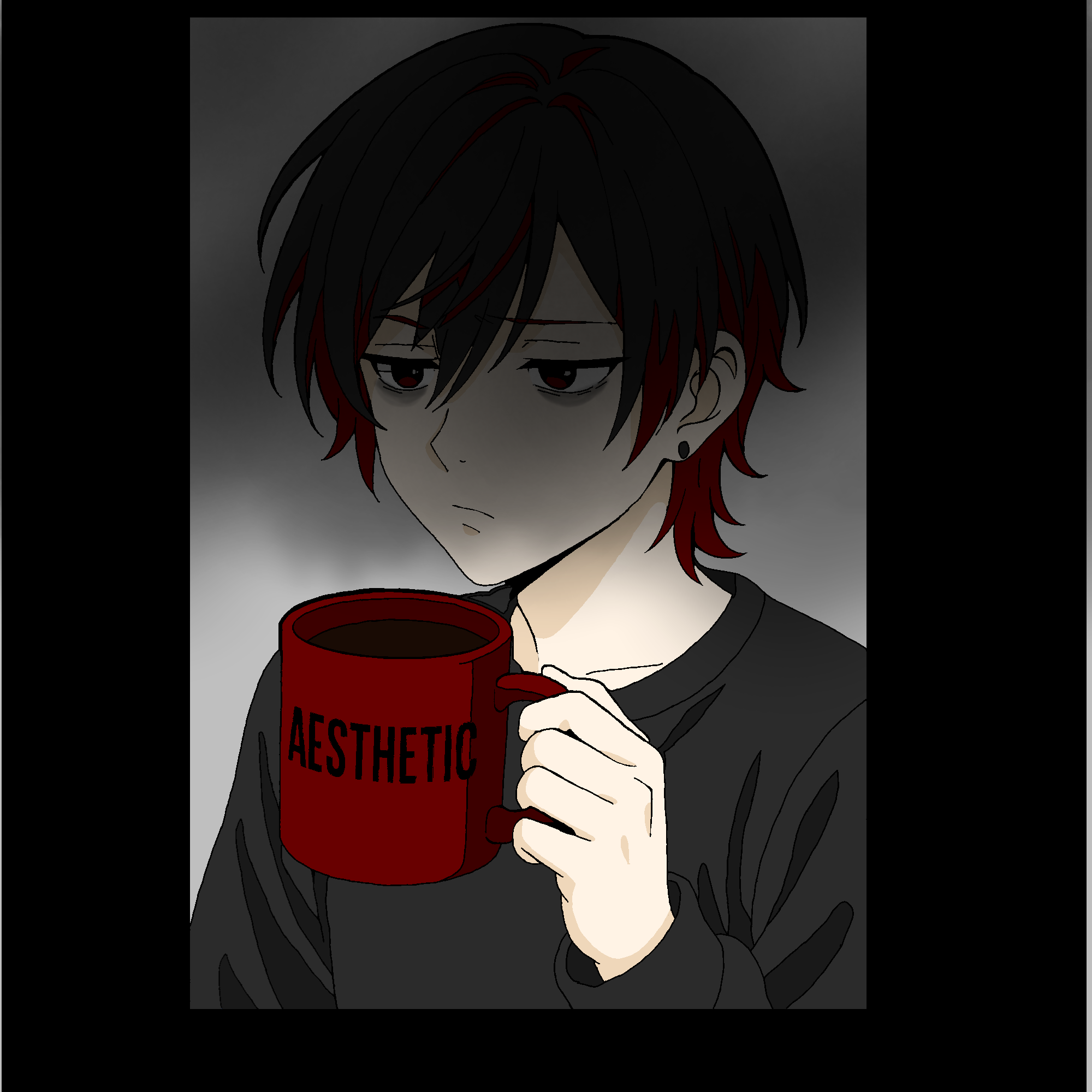 Literally me every morning - ibisPaint