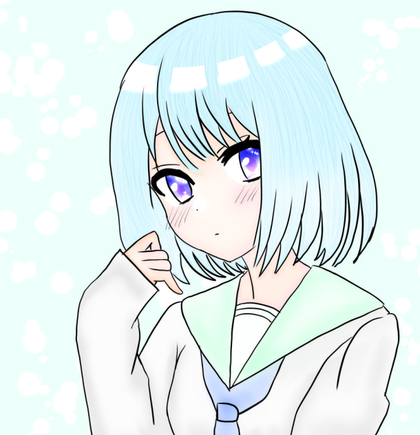 Kinakoちゃんの塗り絵