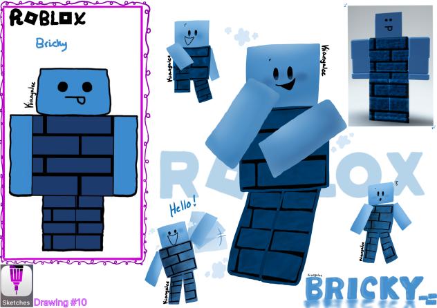 🟦My Roblox Avatar 5🟦 but Fanart