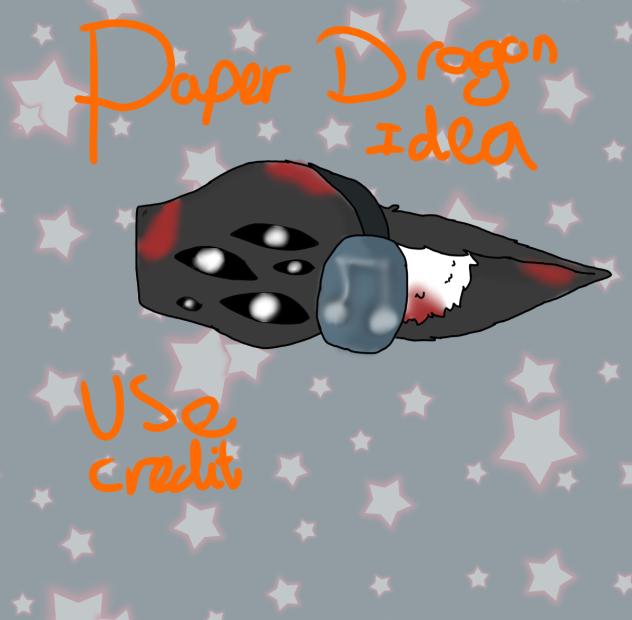 Paper dragon idea use credit if used