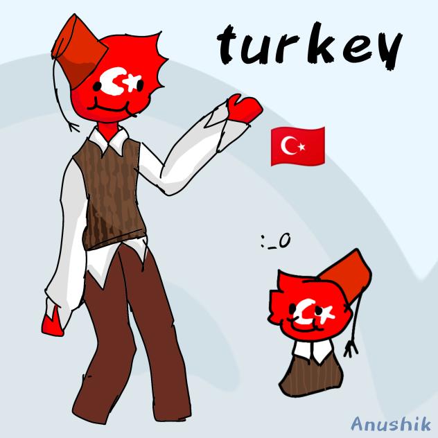 Countryhumans turkey 🇹🇷🦃