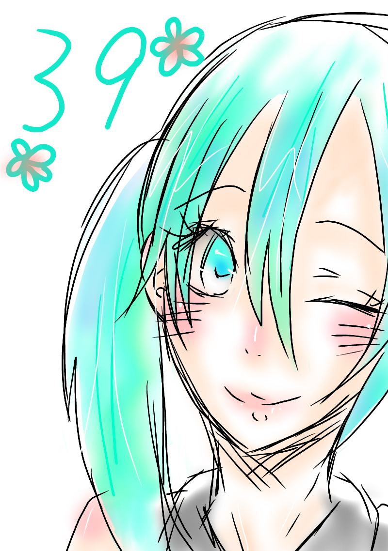 ミクちゃん落書き！ - ibisPaint