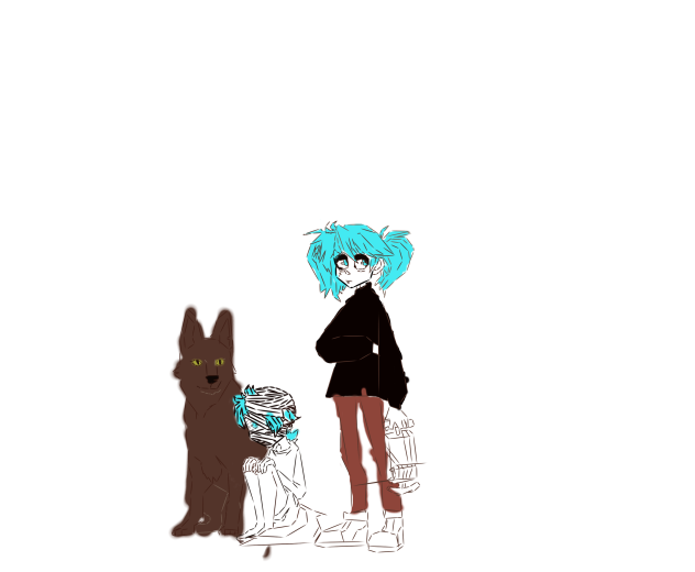 almost done sally face picture. - ibisPaint