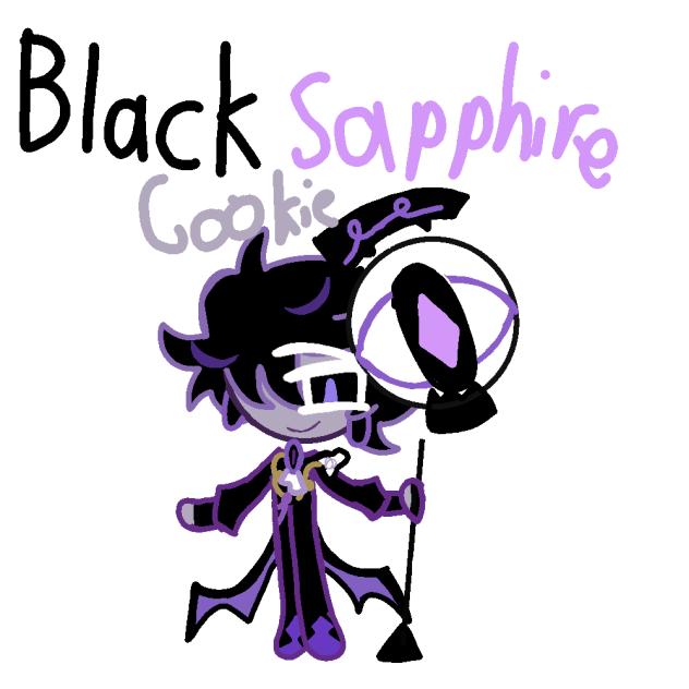 black sapphire cookie