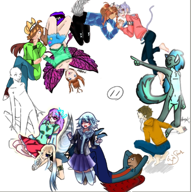 Posing collab