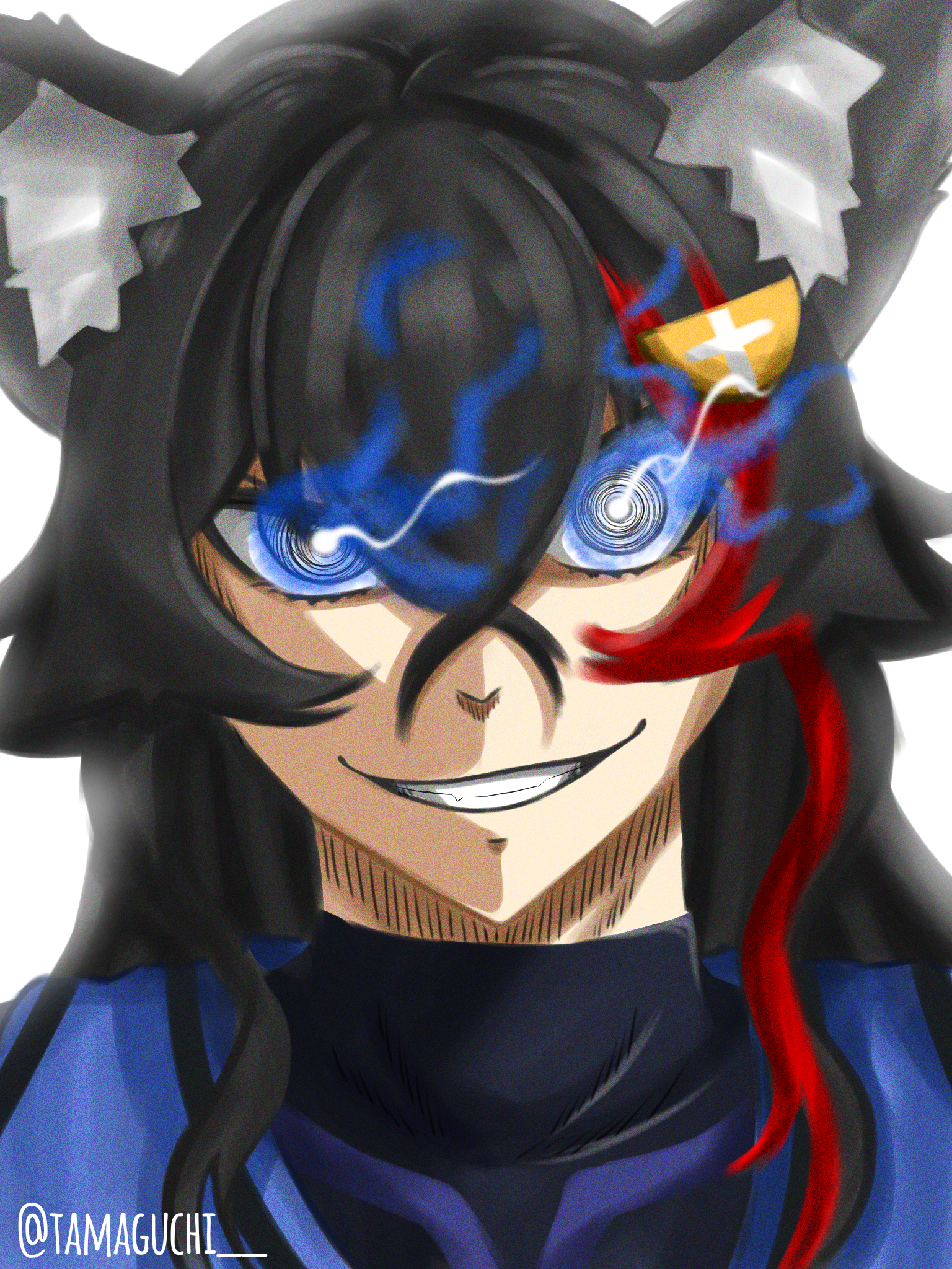 Ookami Mio x Blue Lock - ibisPaint
