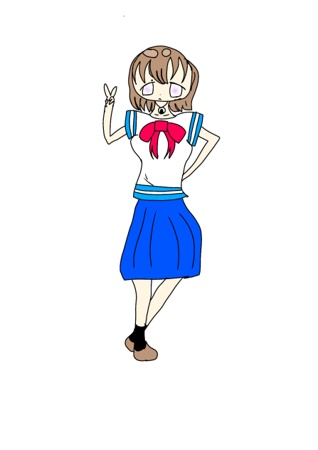 妹さん(ちとせ)のデザイン