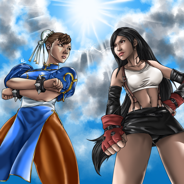 Chun-Li vs. Tifa Lockhart