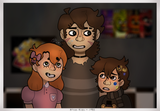 💜🖤 The Afton Kids 🔪✨