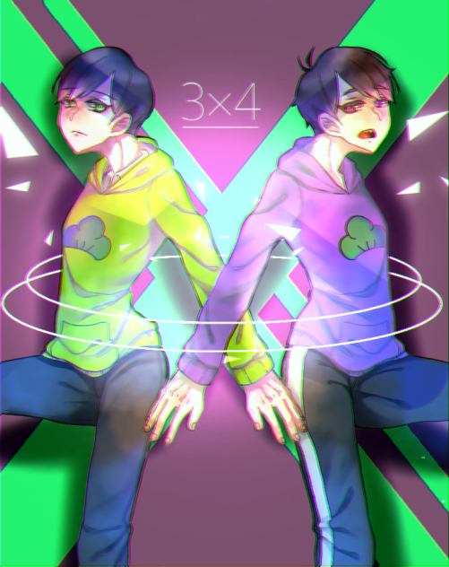 3×4