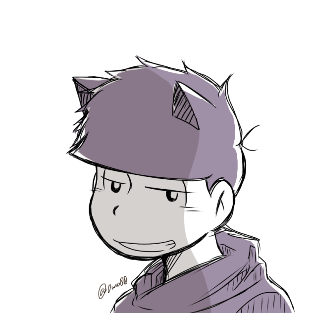 落書き猫松