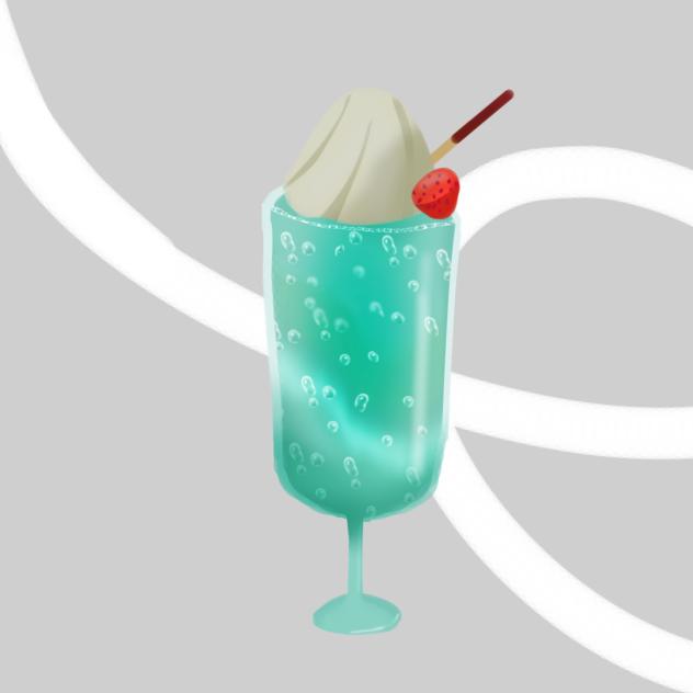 メロンソーダ！